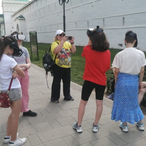 В VR-очках — в прошлое Сергиева Посада