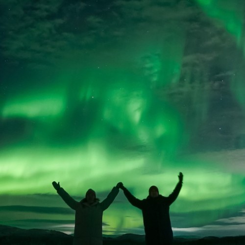 «Всё включено» на Кольском: охота за сиянием, снежное сафари, айс-флоатинг, арктическая кухня