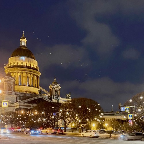 Ночной Санкт-Петербург — автобусная экскурсия