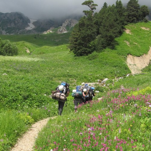 Поход по легендарному маршруту и подъём на Фишт