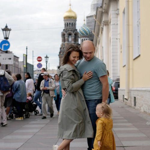 Семейная фотопрогулка по Петербургу