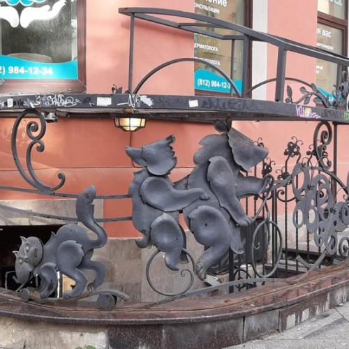 Парадные и проходные дворы Литейной части