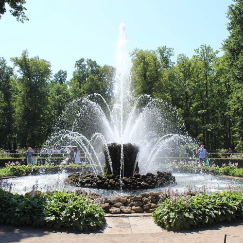 Фонтаны Петергофа для детей и их родителей