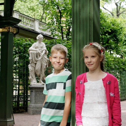 Семейная фотопрогулка по Петербургу