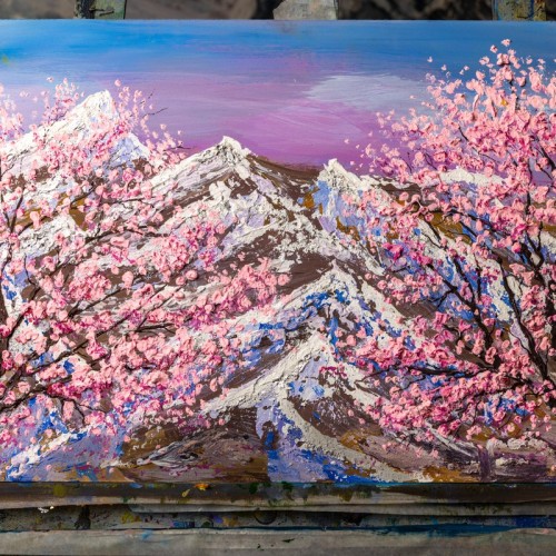 Мастер-класс по текстурной живописи для взрослых и детей в Петербурге