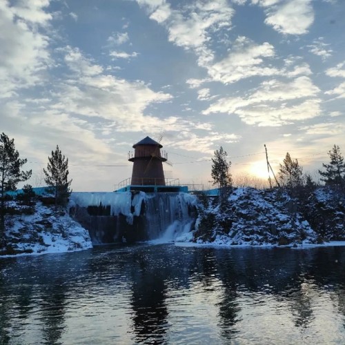 К Карпысакскому водопаду из Новосибирска