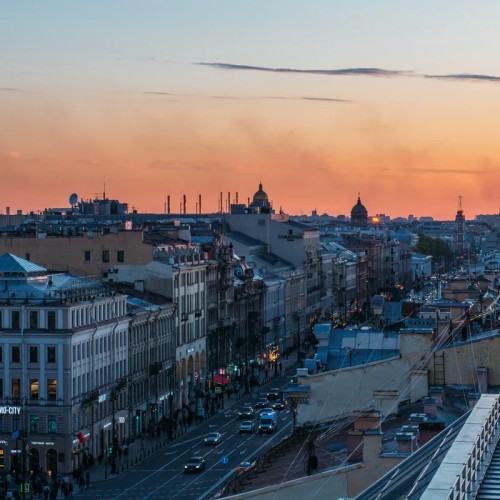 Небесная перспектива: групповая экскурсия на крыше