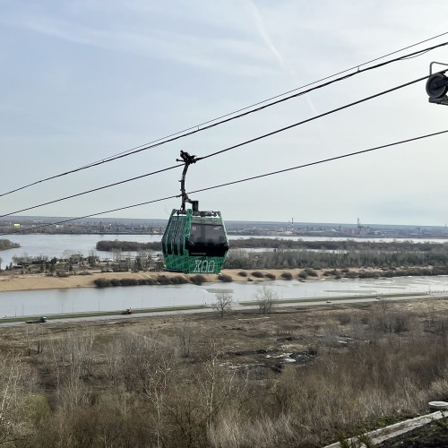 О Нижнем Новгороде — в небе над Волгой