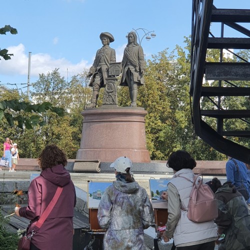 Прогулка по центру Екатеринбурга и чаепитие по-уральски