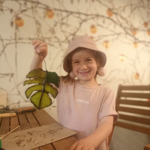 Детская экскурсия и мастер-класс по витражу