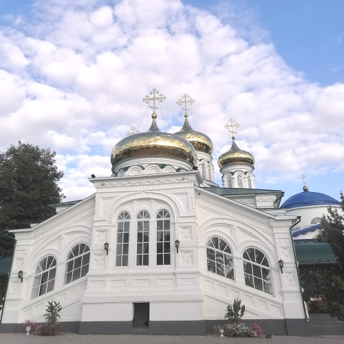 Раифа, Свияжск, Вселенский храм — из Казани