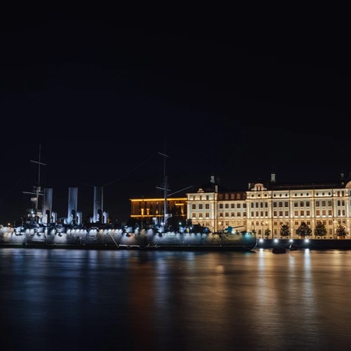 Петербург после заката и разводные мосты