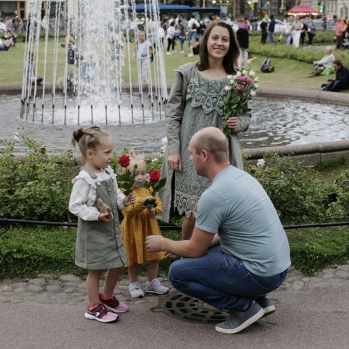 Семейная фотопрогулка по Петербургу