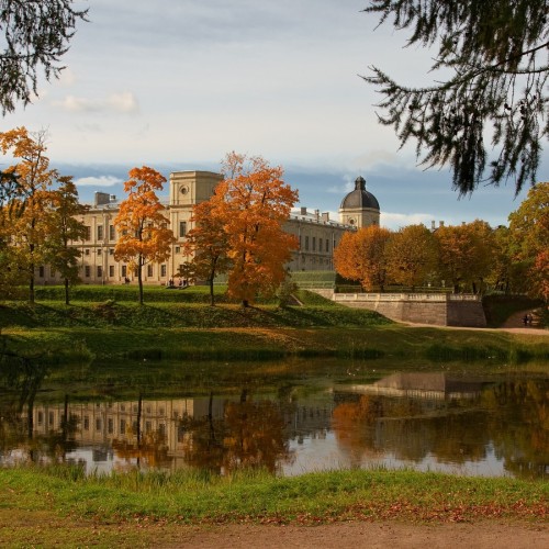 Путешествие в Гатчину на автомобиле