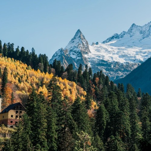 Лёгкий треккинг в горах Домбая с комфортом