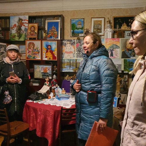 Переделкино с местным жителем и членом Союза писателей