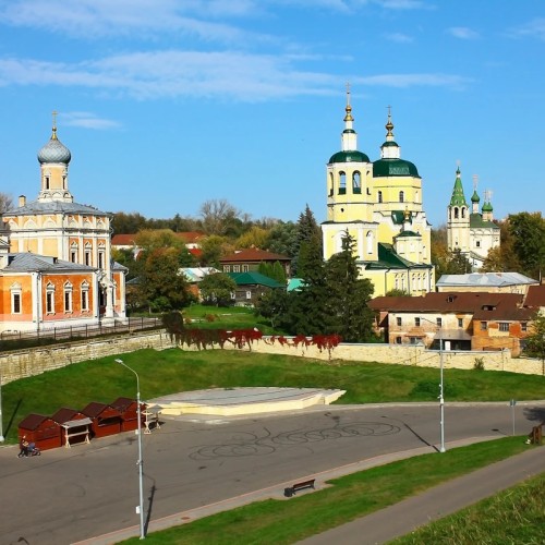 Из Москвы в Серпухов на автомобиле!