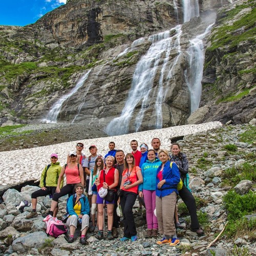 Домбай и Архыз: треккинг налегке с проживанием в гостинице