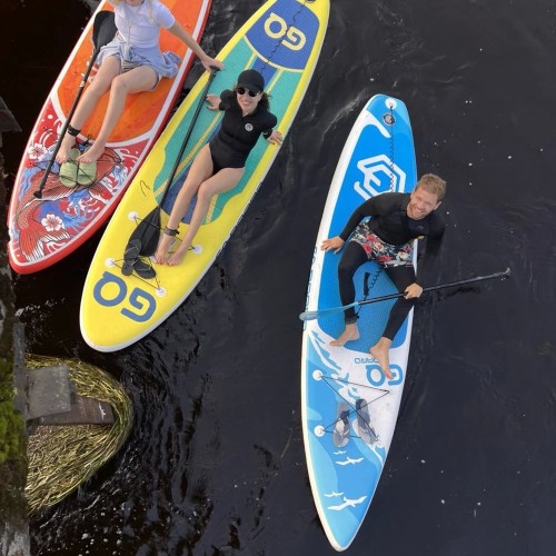 Сап-терапия среди каньонов реки Оредеж
