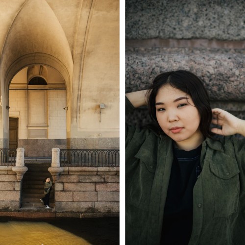 Экспресс-фотопрогулка по Дворцовой площади и окрестностям