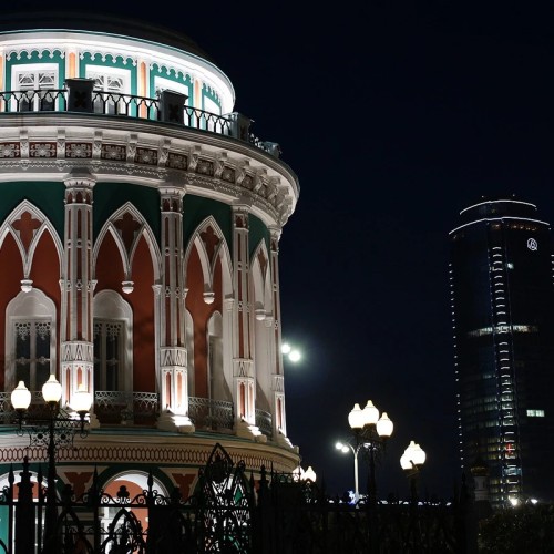 Ночной Екатеринбург