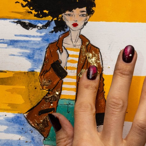 «Интерьерная картина с золотой/серебряной поталью»: мастер-класс в Петербурге