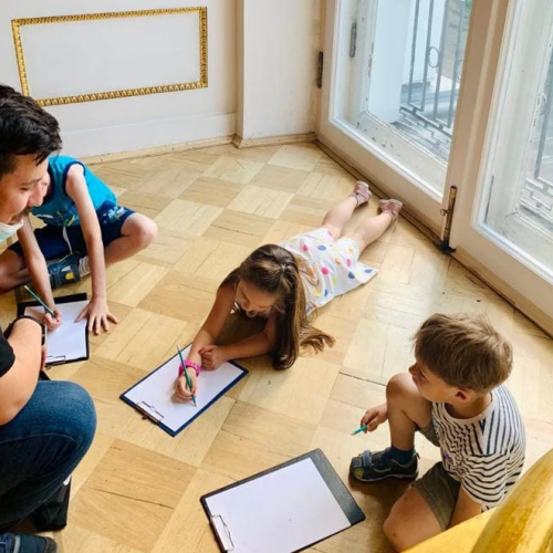 Зимний дворец для детей и их родителей