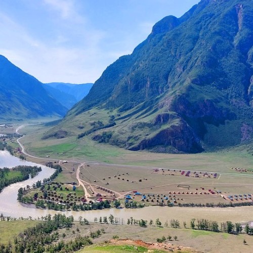 Насыщенный треккинг-тур по Алтаю с размещением на турбазах: более 25 локаций