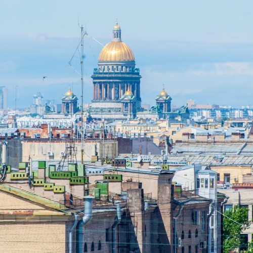 Пять панорамных крыш Петербурга в одной