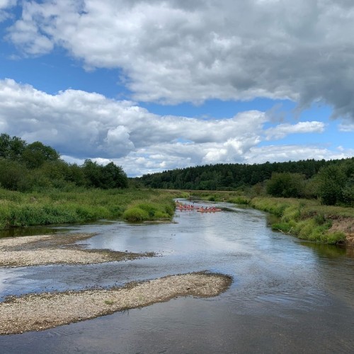 Сплав на байдарках по реке Осуге (всё включено)