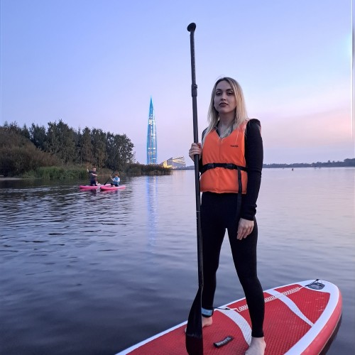 Сап-прогулка по озеру Лахтинский Разлив