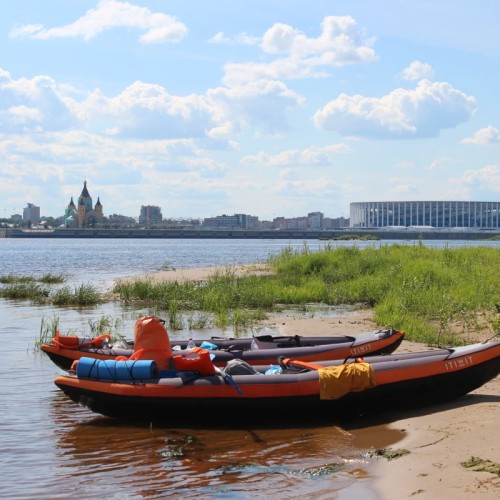 По Волге на каяках