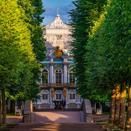 Екатерининский дворец, Царскосельский парк и Феодоровский собор