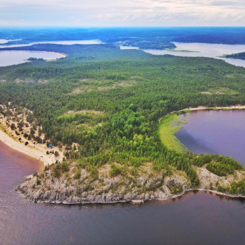 Мистическая Карелия: остров Койонсаари и скала Пяти Стихий