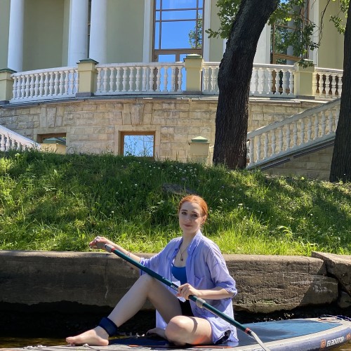 Сап-прогулка по Каменному острову