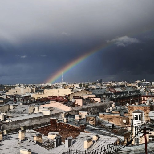 Панорама исторического Петербурга: на башню МПВО с чаепитием