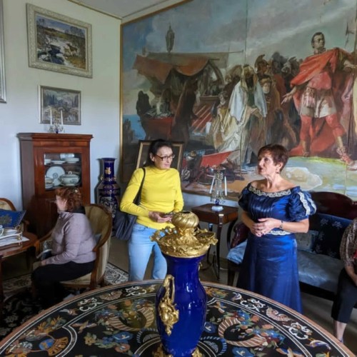 В усадьбу Марьино из Петербурга