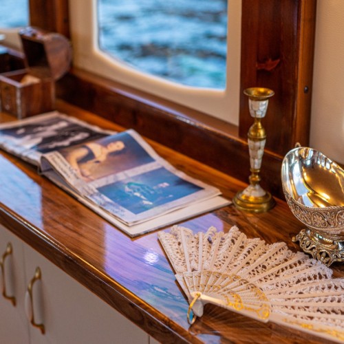 Северная Пальмира с борта катера в стиле 19 века