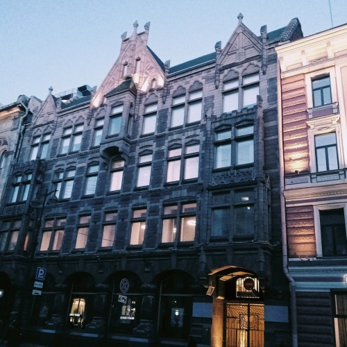 Прогулка по Малой Морской и Большой Морской улицам