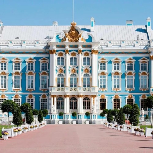 Царскосельский Лицей и Екатерининский дворец