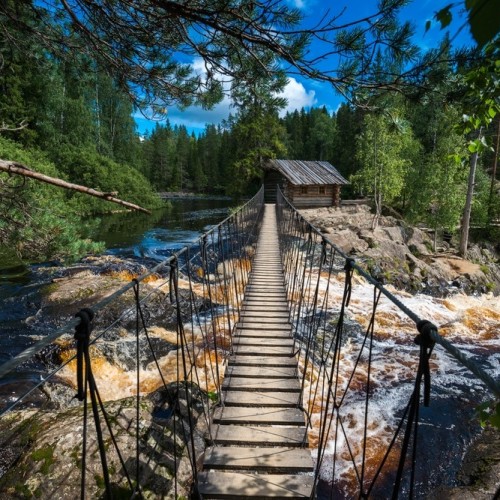 Фантастическая природа Карелии и горный парк «Рускеала»