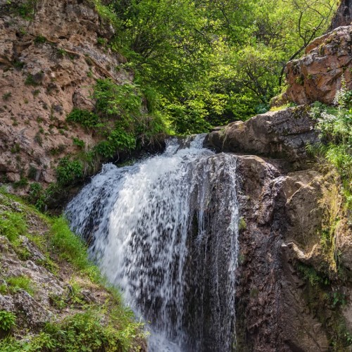 Медовые водопады, гора Кольцо и Домбай