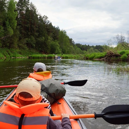 Экспресс-перезагрузка на реке Угре: сплав на байдарках