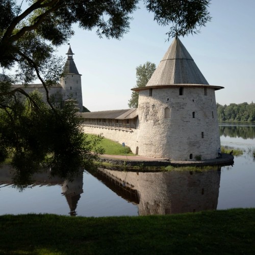 Первое знакомство с Псковским кремлём