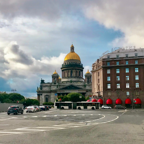 Площади Петербурга + посещение Исаакиевского собора (билет включён)