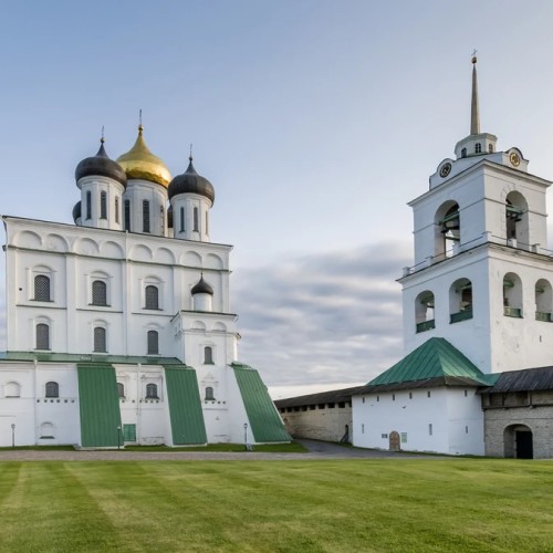 Псковский кремль и ближнее Запсковье