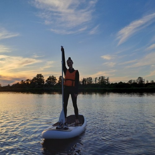 Сап-прогулка по озеру Лахтинский Разлив