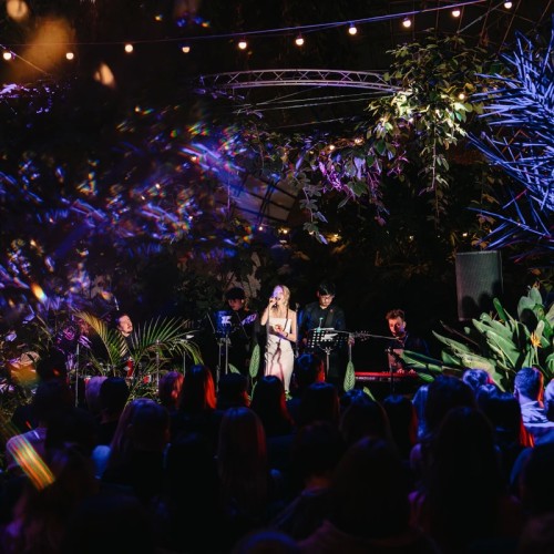 Концерт в оранжерее Таврического сада