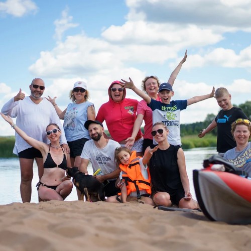 Экспресс-перезагрузка на реке Угре: сплав на байдарках