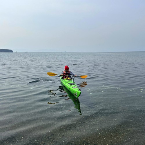 Прогулка на каяках по Японскому морю